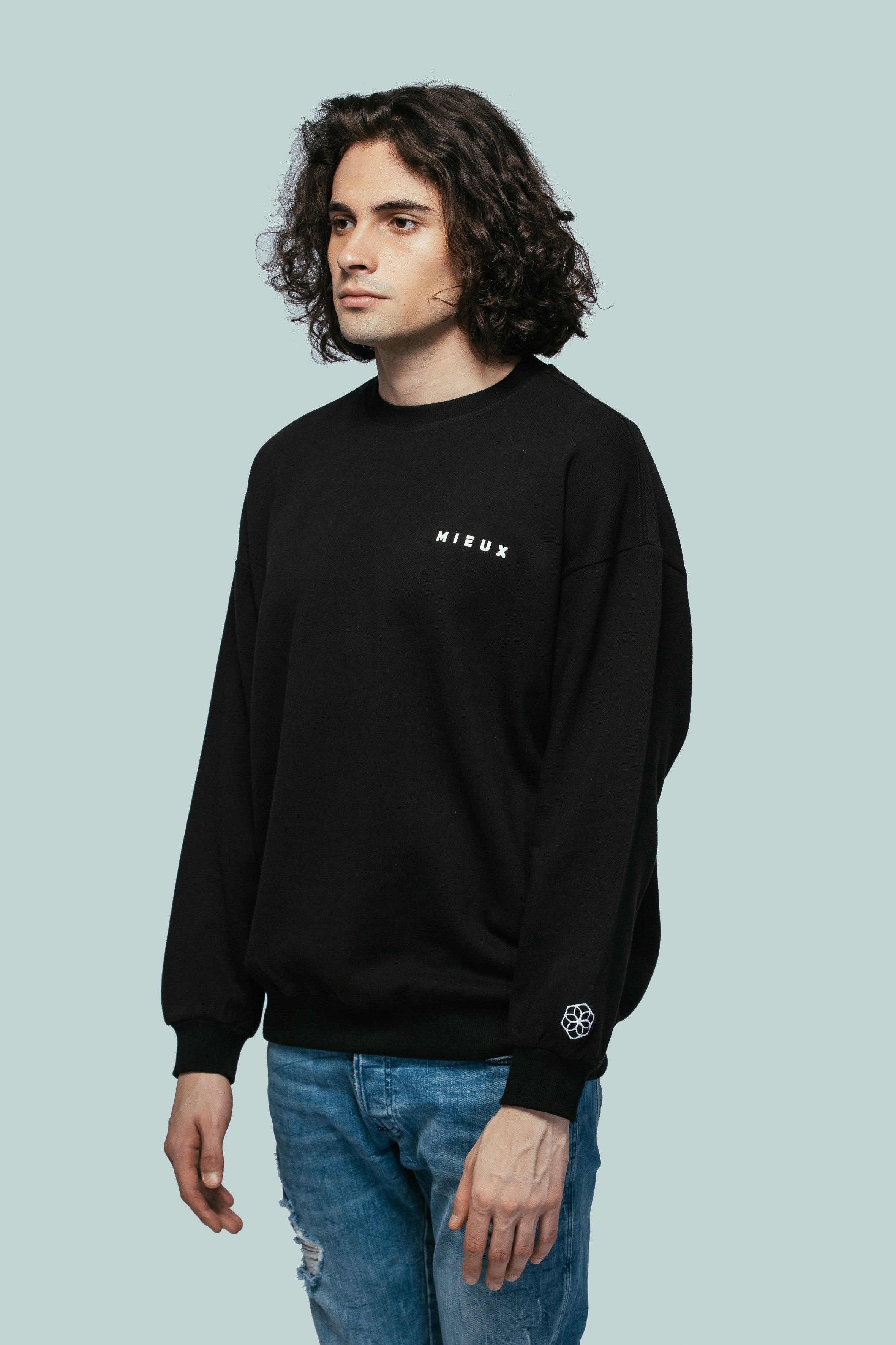LONG SLEEVE 'MIEUX" SWEATER